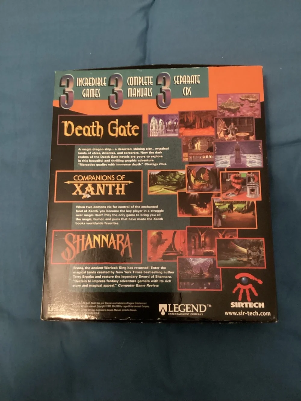 Trophy Case II by Sir-Tech (3 PC Games, with Manual, with Box, 1995)